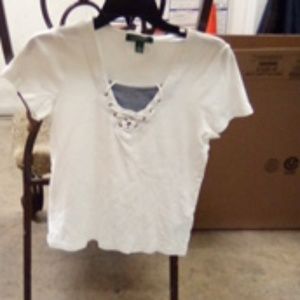 Ralph Lauren white shirt size small